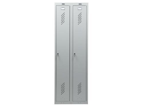 Шкаф металлический Практик ML 21-60 (ML-11-30 + ML-01-30) усиленный