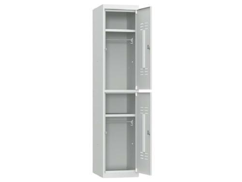 Металлический шкаф для одежды ШР-12 L300 на заклепках