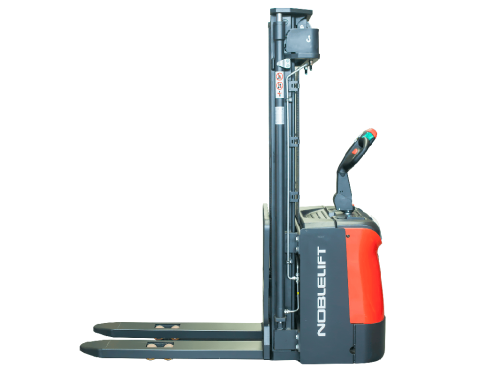 Штабелер самоходный NOBLELIFT PS12N с откидной платформой 1.2т