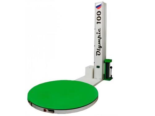 Паллетоупаковщик полуавтоматический Olympic 100-2000кг/1.65м/2000мм каретка с предрастяжением пленки 250%