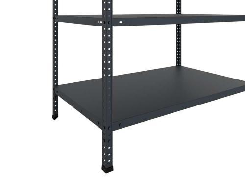 Стеллаж металлический Практик MS Standart 200/100x30/4 Black