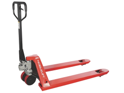 Тележка гидравлическая NOBLELIFT AC30 3000 широковильная 3т