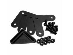 Крепеж стойки MS Standart (уголки 4 шт) BLACK