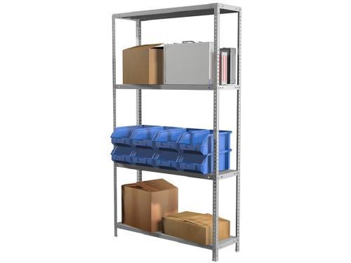 Стеллаж металлический Практик MS Standart 200/70x40/4