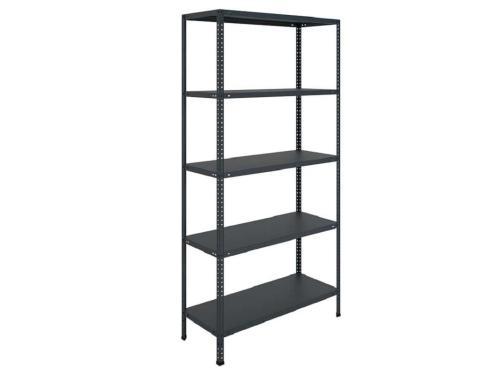 Стеллаж металлический Практик MS Standart 185/70x50/5 Black