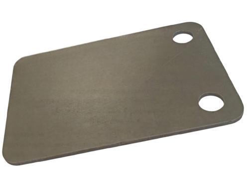 Пластина регулировочная СТСМ 130x120x3, 2 отверстия, цинк